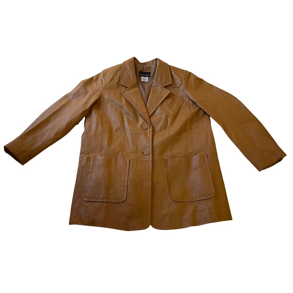 Vintage Via Accenti Leather Jacket